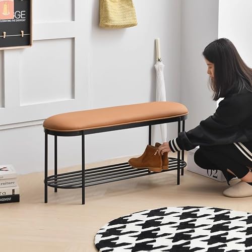 Banc à chaussures entrée rembourré pour optimiser les petits espaces - 4
