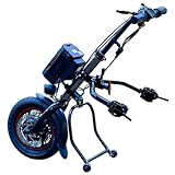 Electric Handcycle Wheelchair Attachment Kit,for Upgrading Manual Wheelchair to Electric Wheelchair,Wheelchair Pull Device(A3)
