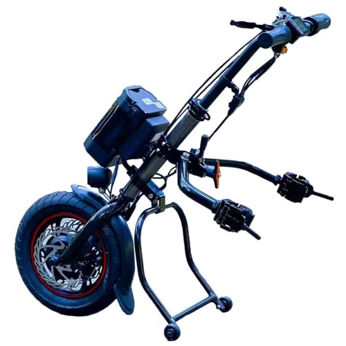 Electric Handcycle Wheelchair Attachment Kit,for Upgrading Manual Wheelchair to Electric Wheelchair,Wheelchair Pull Device(A3)