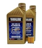 Yamaha YFZ 450R (2009-2023) Oil Filter Change Kit Yamaha Part# 5D3-13440-09-00 and 2 Quarts High