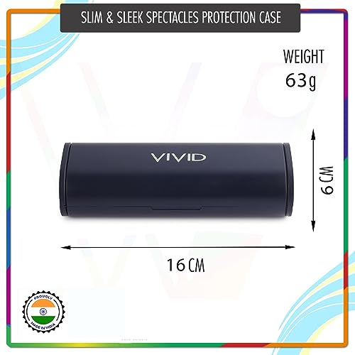 Image of Unisex Lightweight Specs Hinge-Spring Eyewear Dabbi Abs Hard Case Cover