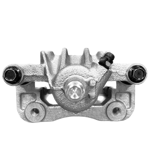 Image of Detroit Axle - Rear Right Brake Caliper for Hyundai 2005-2009 Tucson 2005-2010 Kia Sportage, Passenger Side Disc Brake Caliper with Bracket 2006 2007 2008 Replacement