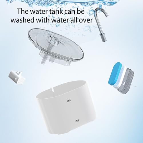 Dispensador de agua para mascotas 3.53 L acero inox miniatura 3