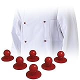 11 Stück im Lieferumfang Leber&Hollman KOCHKNÖPFE LH-BUTTON 10STK Kugelknöpfe Kochjacke Knöpfe Kochjackenknöpfe SET NEU