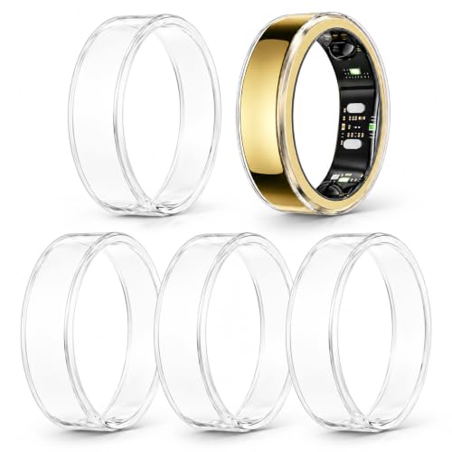 RingConn Gen 3�Ή� �����O�J�o�[ 5�p�b�N �����^���h�~TPU�����O�v���e�N�^�[�A�N�Z�T���[ �j�����p (5�N���A�A�T�C�Y11)