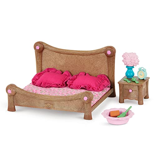 Li'l Woodzeez – Sunshine Tiki Hut Beach Party Playset with 2 Posable Doll Figures, Storybook, & Miniature Beach Toys – Stackable Dollhouse for Imaginative Pretend Play – Gift for 3+ Years by Li'l Woodzeez - Image 3