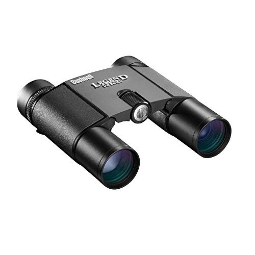Bushnell Legend Ultra HD Compact Folding Roof Prism Binoculars, 10 x 25-mm, Black