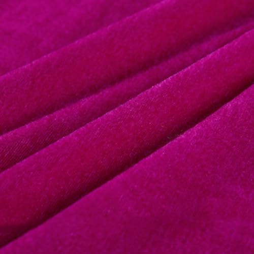 Tissu fuchsia 100 cm x 160 cm pour couture, habillement, bricolage, décoration, rideau de scène, vêtements, décoration de vacances