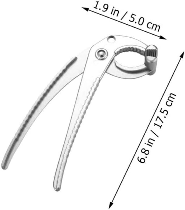 2 Pack Stainless Steel Anti Hot Dish Clips for Pizza Pans image 2