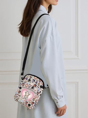 BG3 Inspired Crossbody Bag Astarion Baldur High Elf Gift Astarion Fans Gift Astarion Gamer Carry On Bag (AstarionGCross) 5