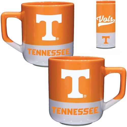 RFSJ INC. Tennessee Volunteers Ceramic Campus Colors Mug 20oz