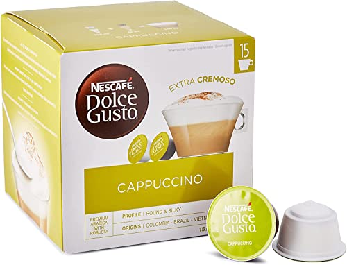 Preisvergleich Produktbild Krups DeLonghi Nescafe Dolce Gusto 90 Kapseln Cappuccino 3er Pack
