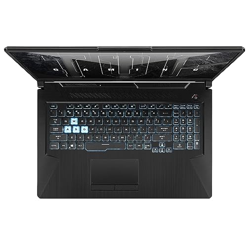 Image of ASUS TUF F17 Gaming Laptop, 17.3 inch 144Hz FHD IPS-Type Display, Intel Core i5-11400H Processor, GeForce RTX 3050, 8GB DDR4 RAM, 512GB PCIe SSD, Wi-Fi 6, Windows 11 Home, FX706HCB-ES51,Graphite Black