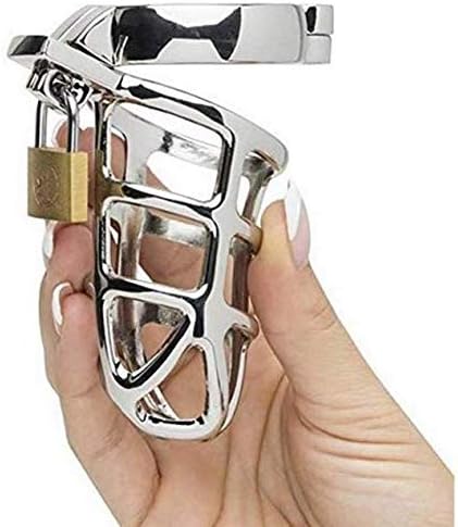 Male Curved Design Hypoallergenic Stainless Steel Body Play Control Equipment Gift Idea