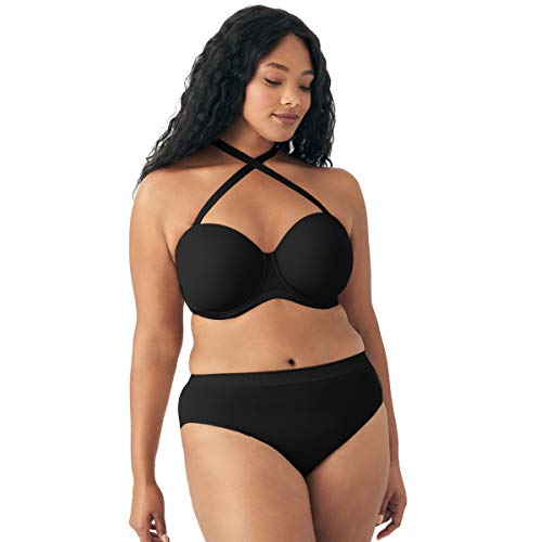 Wacoal Womens Red Carpet Strapless Busted Underwire Full Coverage Bra, Black, 42Ddd Us #TOP4