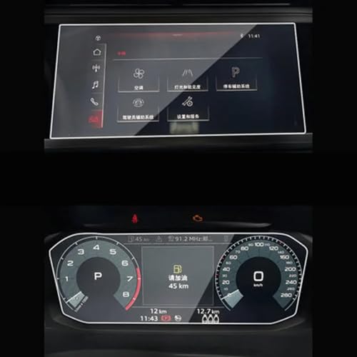 Car Navigation Film Compatible With For Q3 2019 2020 Car Gps Protective Film Car LCD Dashboard Central Control Display Tempered Glass Screen Protective