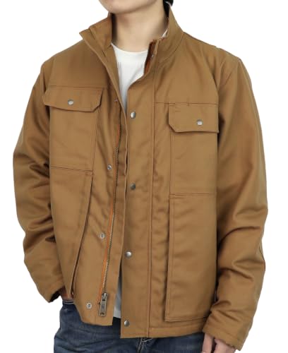 Image of BOCOMAL FR Jacket Insulated Flame Resistant Canvas Coat CAT4 Winter Outwear