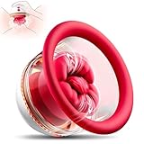 Sex Spielzeug für die frau Saugen Vibrator - Vibratorensets für frauen mit 9 Biss Zunge Lecken & 3 Saugen Vibrations modi für G-Punkt Klitoris, Nippel Brust Stimulator Anal Vibratoren für Paare