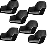 👉【Protecteur de housses de chaise】Les housses de chaise de salle à manger protègent votre chaise de salle à manger des taches, de la saleté ou des poils d'animaux. Nos housses de chaise de salle à manger sont un moyen rapide et économique de préparer des dîners formels, des fêtes de famille ou même un changement de saison, et ces housses de chaise extensibles sont le choix parfait