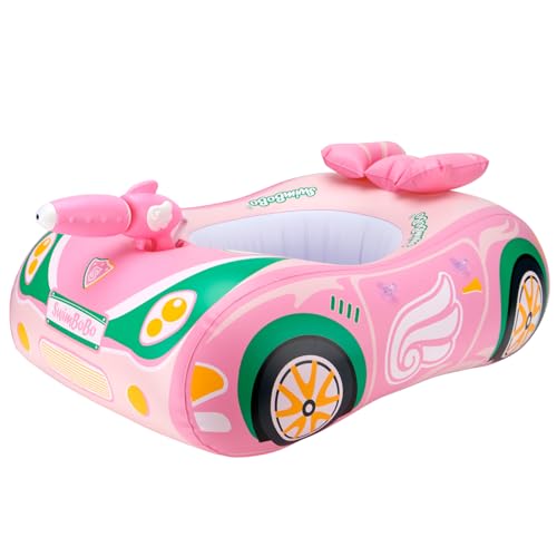 YOUWANLI Toddler Pool Float Kids Inflatable Swim Seat Boat Pool Toys for Toddlers and Children (Pink)