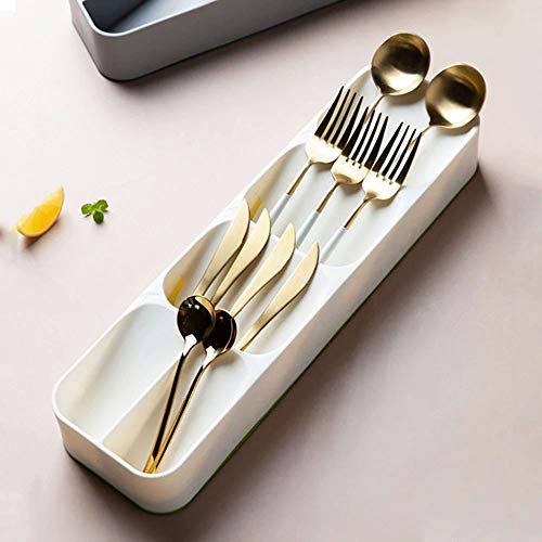 Porta Talheres Gaveta Organizador Separador Cozinha Colher Garfo Faca Casa Divisoria Pratico
