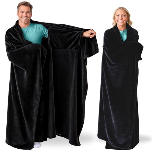 Image of Super Blanky Wearable Blankets for Women & Men, Graduation Day Gift for Her, Cozy Gifts for Women, Wife Birthday Gifts Ideas