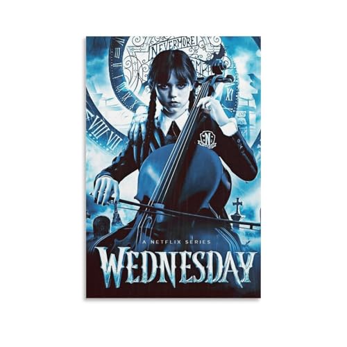 EFYf[f|X^[Wednesday (1) pl ǃA[g _ rO xbh[ 12x18inch(30x45cm)