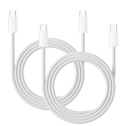 Cavo iPhone 17 16 15 Ricarica Rapida 1M 2Pezzi, 60W Nylon...