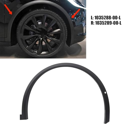 Arco de rueda para Tesla Model X que soluciona roces en el guardabarros izquierdo 2