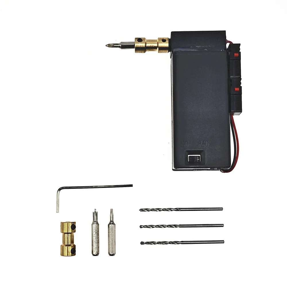 Electric Mini Multifunctional Drill, Homemade Hand-Made Screwdriver