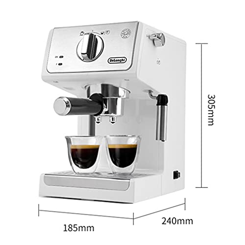 RXF Kaffeemaschine Vollautomat, Haushalts Espressomaschine Kleine Halbautomatische Dampf Milchschaum Kaffeemaschine… – Bild 3