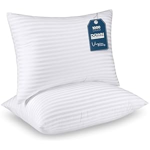 Utopia Bedding Pillows Queen Size Set of 2 (White),Hotel Pillows, Cooling Pillow for Side, Back or Stomach Sleepers
