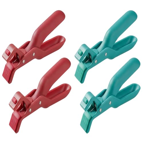 4 Pcs Hot Plate Gripper Anti Scald Bowl Holder Clip Anti Scald Bowl Gripper for Microwave Oven Air Fryer Secure Kitchen Utensils for Hot Dishes Bowls Plates Heat Resistant Cooking to