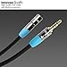 AUX Audio Cable, INNOVAA Universal Stereo Audio Male to Female 3.5mm AUX Cable - 3 Feet