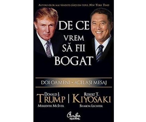 De ce vrem sa fii bogat - Doi oameni - Acelasi ... [Romanian] 9736695050 Book Cover