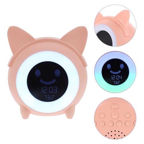 Veilleuse intégrée et horloge numérique créative pour enfants