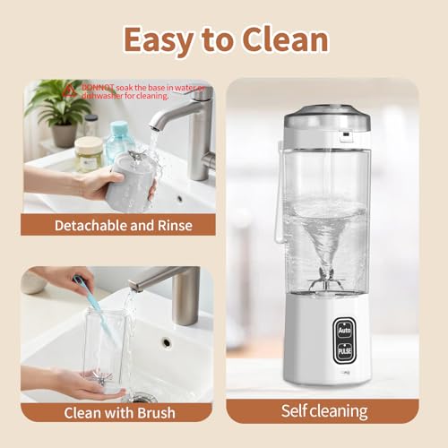 Image of Portable Blender, Personal Blenders with Pulse Mode, Smoothie & Shake Maker