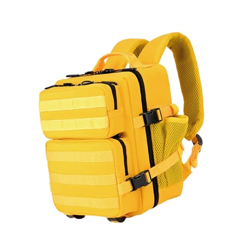 Zaino per esterni 9 litri casual resistente impermeabile zaino da arrampicata da campeggio per trekking escursionismo da palestra giallo