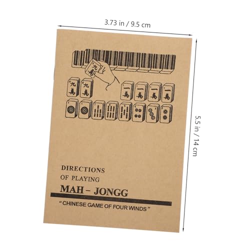 Manual de instrucciones de Mahjong English ORFOFE miniatura 2