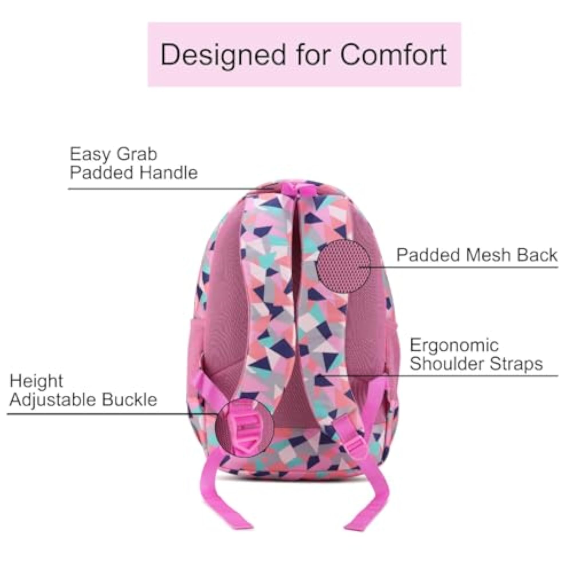 Stylish Backpack for Women & Girls, 30 L Water Resistant