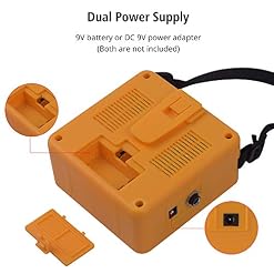 KOCAN Mini amplificateur de guitare 5W, haut-parleur avec entrées 3.5mm et 6.35mm, sortie 1/4 pouces, prend en charge le réglage du Volume et de la tonalité, Overdrive,ampli guitare ampli guitare acou - Les Beatles, Paul McCartney, John Lennon, RIngo Starr, George Harrison KOCAN Mini amplificateur de guitare 5W, haut-parleur avec entrées 3.5mm et 6.35mm, sortie 1/4 pouces, prend en charge le réglage du Volume et de la tonalité, Overdrive,ampli guitare ampli guitare acou – Image 6