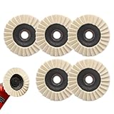 【Montage et utilisation simples】Le disque de polissage en feutre se monte et s'utilise sans effort. Il suffit d'aligner le disque sur le raccord de la meuleuse d'angle, de le fixer et d'effectuer des mouvements réguliers sur la surface de travail pour obtenir des résultats de polissage professionnels.