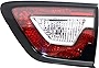 Evan-Fischer Tail Light Assembly Compatible with 2013-2017 Chevrolet Traverse Inner - CAPA Passenger Side