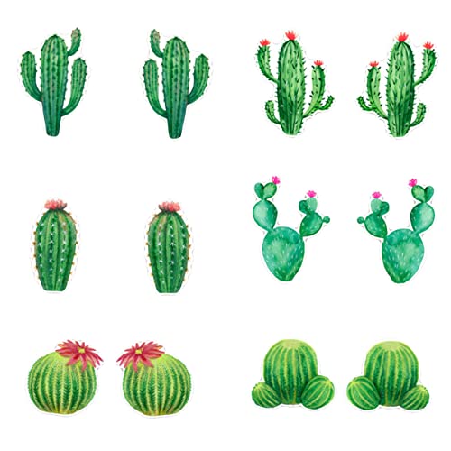 EXAOMBLE 12 Piezas Stickers Anticolisión Decorativos para Ventanas y Puertas Diseño y Práctico para Protección de Muebles y Decoración