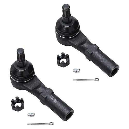 Image of Detroit Axle - 10pc Front End Suspension Kit for Dodge Charger Challenger Chrysler 300, 2 Lower Rearward Control Arms 2 Upper Control Arms w /Ball Joints 4 Inner Outer Tie Rods 2 Sway Bars Replacement