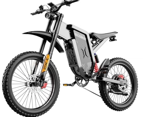 JENSOR X21 Max Electric Dirt Bike for Adults 50 MPH