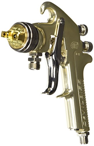 DeVilbiss GTI546P14 GTI HVLP Pressure Feed Gun with 1.4mm Fluid Tip