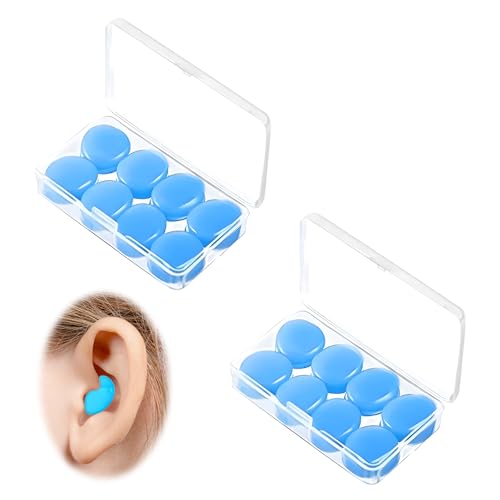 Tappi per le orecchie in silicone morbido e modellabile: realizzati in silicone flessibile delicato sulla pelle, i tappi per le orecchie si adattano perfettamente a qualsiasi forma dell'orecchio per dormire. La vestibilità delicata e senza pressione garantisce una presa sicura, ideale per orecchie sensibili o chi dorme sul fianco, senza lasciare punti di pressione.
