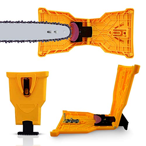 Chainsaw Sharpener Value KIT | Powersharp Chain Saw Blade sharpeners + Electric Drill Bit Files + Sharpening Stone file Grinder bits kit.Sthil,