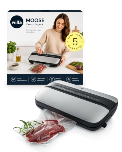 WILFA Vakuumierer MOOSE VS-0824S silberfarben (silber) Vakuumsysteme